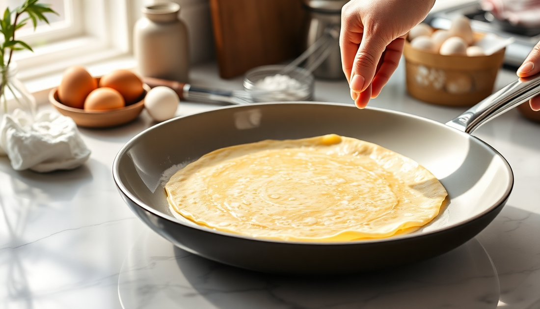 Unlock the Art of Crepe-Making with My Ceramic Nonstick Crepe Pan