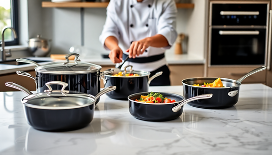 Elevate Your Cooking with Ceramic Nonstick Cookware: The Essential Kitchen Tools