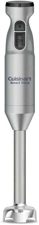 Cuisinart Smart Stick Two-Speed Hand Blender, Powerful Immersion Blender with 300-Watt Motor Blends Shakes, Smoothies, Puree, Baby Food, Soups & Sauces, CSB-175SVP1, Silver