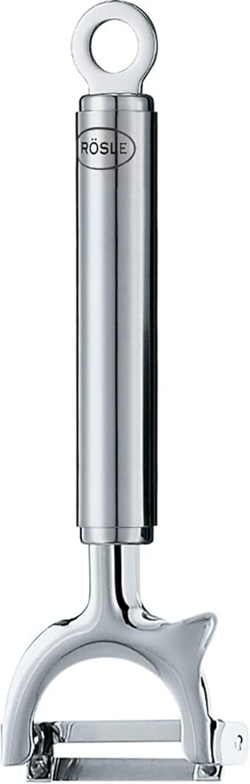 Rösle Stainless Steel 1.5-inch Wide Crosswise Swivel Peeler