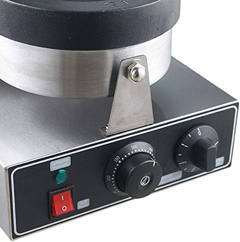 Kolice Commercial Gelato Panini Press Machine, Donut Ice Cream Dessert Italy Ice Cream Sandwich Press Burger Maker- 1300W, Timer and Temperature Control, Non-Stick Teflon Coating