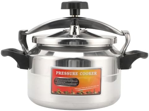 Pressure Cooker, 3/4 / 5 Liters Aluminum Explosion Proof Pressure Canner for Home and Commercial Use, with Easy Opening & Closing Lid for Gas, Electric, or Flat Top Stoves (5L)