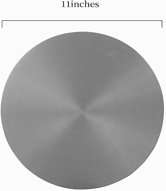 Heat Diffuser For Gas Stovetop,Cookware Accessories,Stove Diffuser for Pot Protection,Round Fast Defrosting Tray,Multifunctional Thawing Plate for Defrosting of Frozen Food (11Inch)