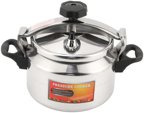 Pressure Cooker, 3/4 / 5 Liters Aluminum Explosion Proof Pressure Canner for Home and Commercial Use, with Easy Opening & Closing Lid for Gas, Electric, or Stoves ()