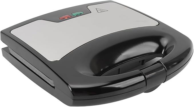 Panini Press, 800W Electric Panini Press Grill Sandwich Maker Breakfast Sandwich Maker Sandwich Maker Press with Aluminum Non Stick Plate for Home Steaks Burgers Breakfasts (US