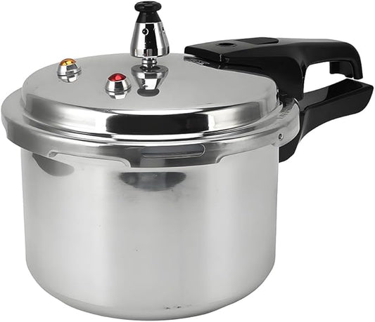 Aluminum Alloy Pressure Cooker, Small Pressure Cooker 3 Quart 18cm Bottom for Gas Stoves, Durable & Easy Clean, Ideal for Beans, Meats, Soups for Home Cooking
