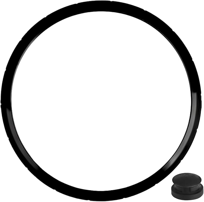 09936 Pressure Cooker Sealing Ring, Overpressure Plugs Fit for Presto Pressure Cooker, Model 4 Quart 6 Quart, Replace 0126002 0136102 0136403 0136304 0136001 0216001