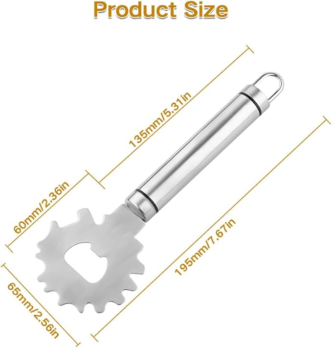 Grill Cleaning Scraper – Stainless Steel BBQ Brush Tool for Grates, Crevices & Mesh – Heavy-Duty, Rustproof, Multi-Surface Scraper for Gas, Charcoal, Pellet Grills