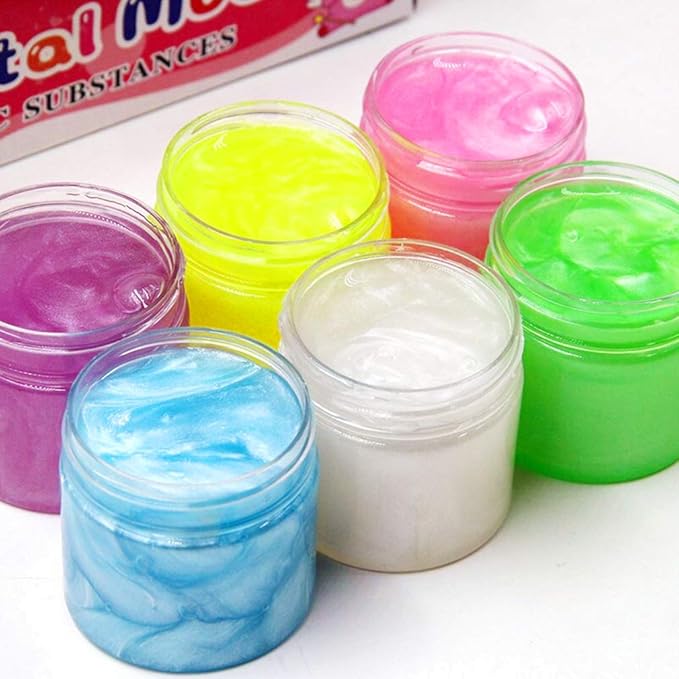 TUZAZO 48 Pack 6 Oz Plastic Container Jars with Lids and Labels BPA Free, Empty Round Clear Cosmetic Containers Plastic Slime Jars for Lotion, Cream, Ointments, Body Butter, Travel Storage (48)