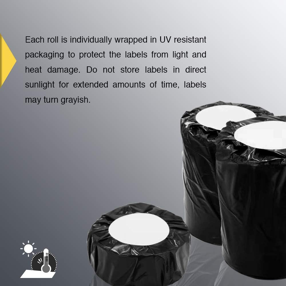 BETCKEY - 3" x 2" Multipurpose & Shipping Labels Compatible with Zebra & Rollo Label Printer,Premium Adhesive & Perforated[Pink, 6 Rolls, 4500 Labels]