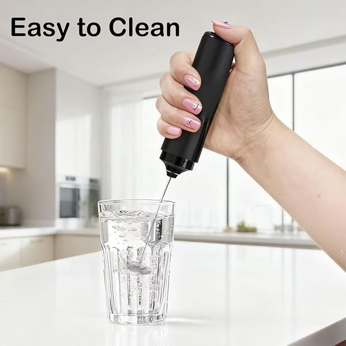 Rechargeable Matcha Whisk Electric,Matcha Drink Mixer-Milk Frother Handheld with Cover-Travel Stirrer Matcha Frother Wand for Protein Powder Coffee batidora de mano electrica-Kitchen Gadgets