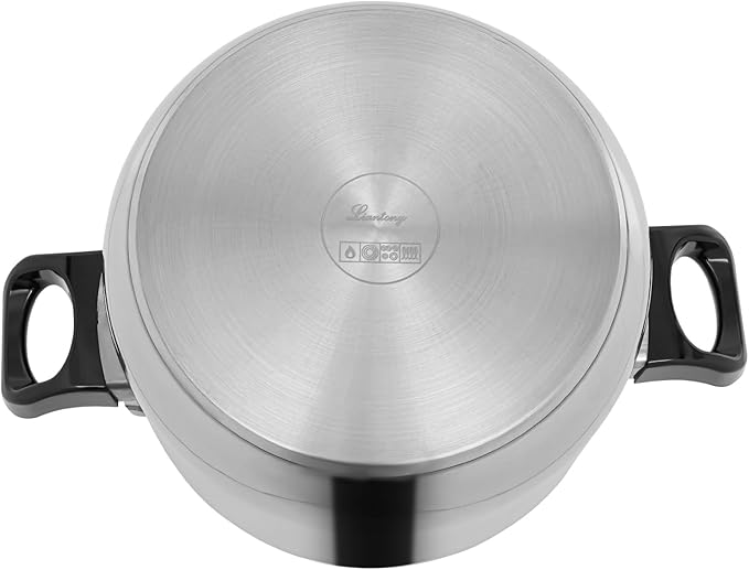 27 Quart Stainless Steel Pressure Cooker, 60Kpa Pressure Stewing Pot w/Alarm Device, Pressure Cooker Pot for Cooking, 3 Heavy Security Systems,Works on All Stovetops(Induction Compatible)(26L/27.47Qt)