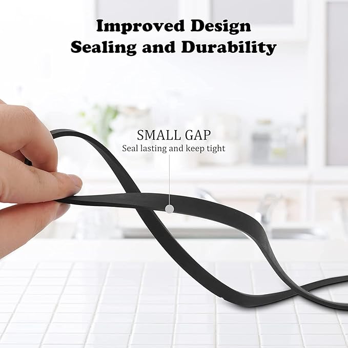 09907 Pressure Cooker Sealing Ring/Gasket Fit for Presto CA16, CA16H & 21 Qt In Box Pressure Canner Sealing Ring & Automatic Air Vent (1075)