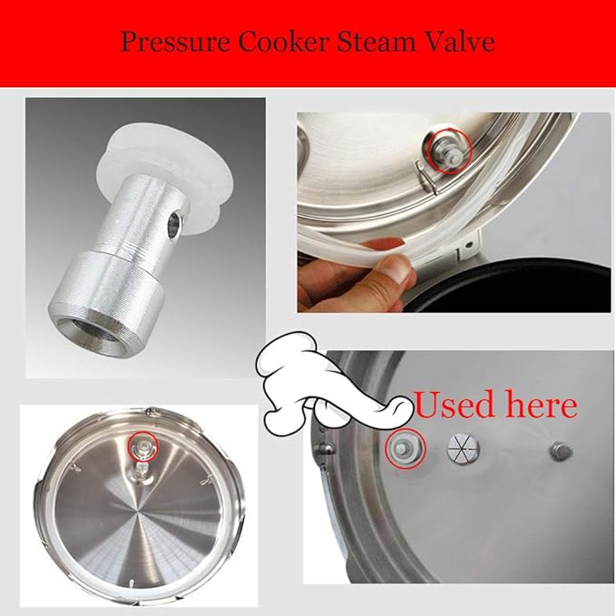 Pressure Cooker Steam Valve Universal Floater and Sealer for Pressure Cookers XL,YBD60-100,PPC780,PPC770,PPC790