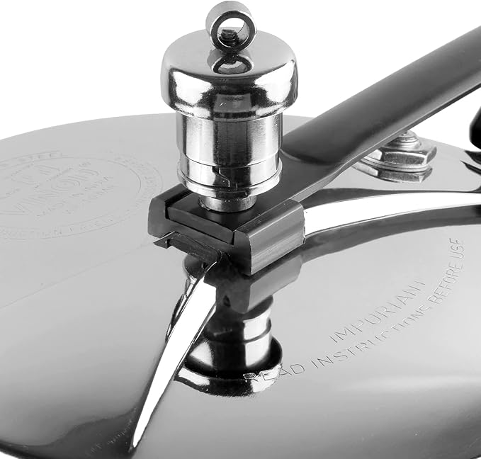 Vinod Pressure Cooker Stainless Steel – Inner Lid - 7 Liter – Sandwich Bottom – Indian Pressure Cooker – Induction Friendly Cooker – Best Used For Indian Cooking, Soups, and Rice Recipes, Quinoa