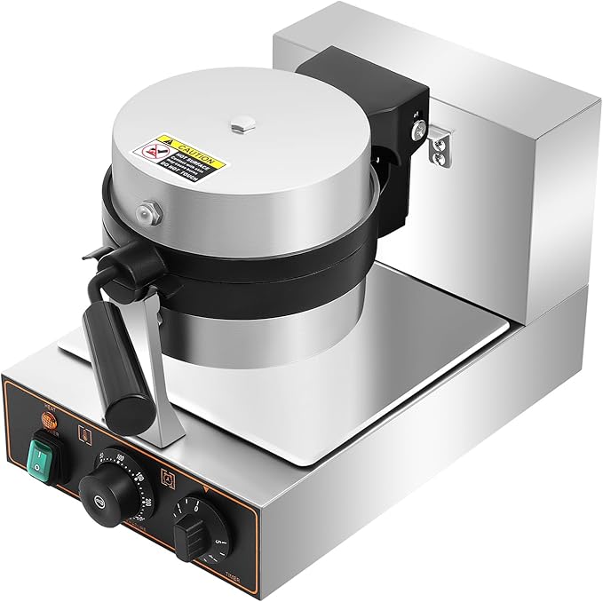 Burger Waffle Maker,Electric Burger Waffle Maker Machine for Home Use,Burger Waffle Makers, Hamburger Sandwich Machines Non-stick Panini Press Waffles Machine with Timer & Temp Control (110V 1200W)