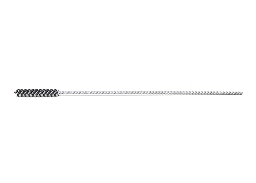 Brush Research BC6M18 FLEX-HONE®, 0.236" (6mm) Diameter, 180 Grit, Silicon Carbide, For Mild Steel, Stainless Steel, Cast Iron and Softer Ferrous Materials