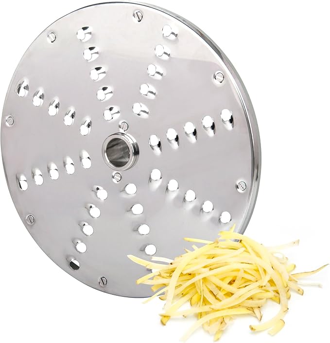 TK Universal Disc Replacement for Half and Round Hopper - Vegetable Chopper - Shredder 7mm for Shredding