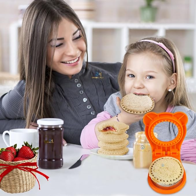 Sandwich Cutter and Sealer, Sandwich Cutter for Kids, Uncrustables Sandwich Maker, Bread Cutters Sandwich DecrusterGreat for boys girls kids Bento Box Lunch Box