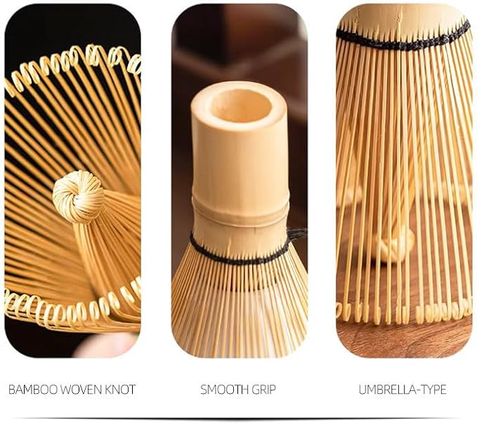 Matcha Whisk Set, 2025 New Ceramic Matcha Set Includes Matcha Bowl, Bamboo Scoop,Sifter, Whisk and Holder- 5 Pcs Kit for Matcha Lovers (Rose Red)