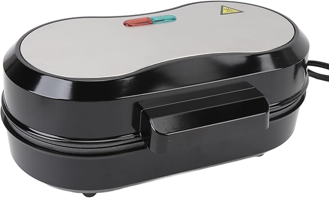 Electric Pancake Maker Griddle, 850W NonStick Small Electric Grill, Efficient for Home (110V US Plug)