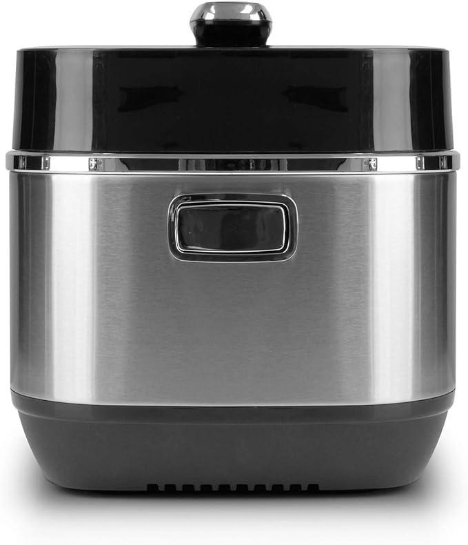 Healthy Cuisine 6 QT (5.7 Liter) Electric Induction Heating Digital Pressure Cooker Large Cooking Basket LED Screen with Touch Selection Menu - - Premium Quality