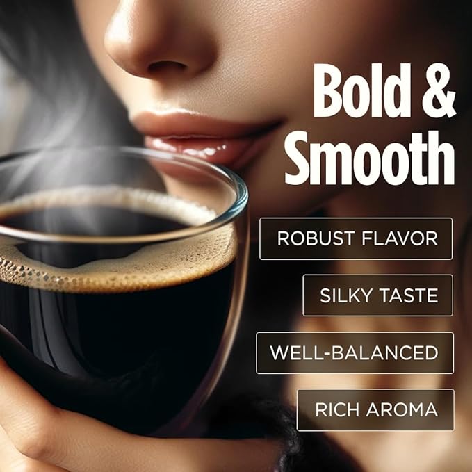 VitaCup Extra Shot Instant Coffee Packets with Espresso Shot, “Red Eye” High Caffeine, Bold Dark Roast w/Vitamin B12, Antioxidants, Premium Instant Coffee in Single Serve Sticks, 48 Ct