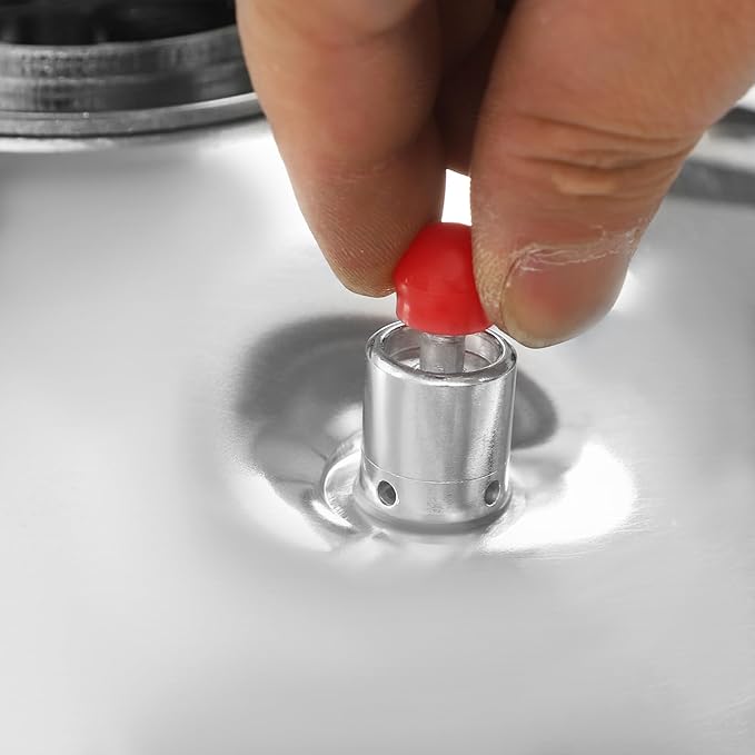 32 Quart Pressure Cooker Aluminum Pressure Canner, Large Capacity, Commercial Pressure Cooker Clamp On Type, Single Valves for Family or Commercial Use