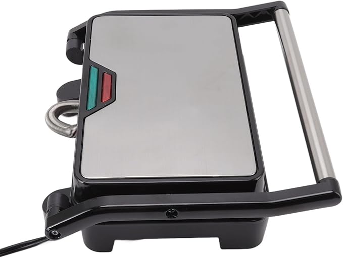 Panini Press Grill 850W Double Sided Heating Nonstick Breakfast Sandwich Maker for Kitchen US 110V
