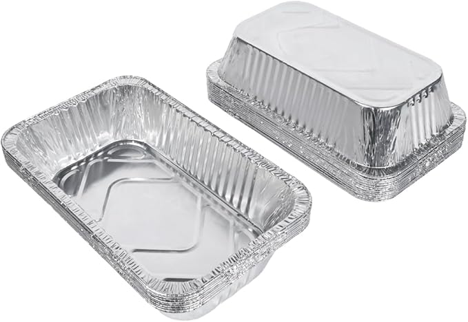 Drip Pans for Char Broil the Big Easy Oil-less Turkey Fryer 2425514W12, Disposable Heavy Duty Aluminum Foil Grease Tray Liner for Charbroil Grill, 20 Pack