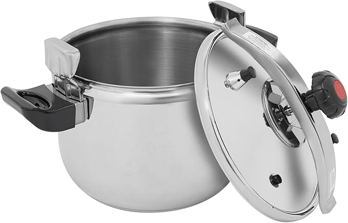 Safety Stainless Steel Pressure Cooker, 27.47 Qt with Release Valve & Multiple Protective Devices, Cooking Pressure Canner for Steam, Canning, Stewing on All Stovetops