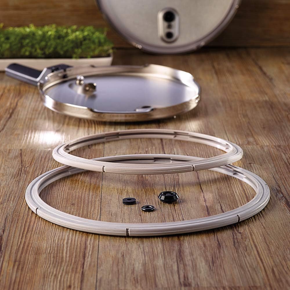Fissler Silicone Gasket Pressure Cooker - Original Replacement for Fissler Vitavit® Comfort/Premium/Edition and Vitaquick® - 600-000-22-7950, 8.7 Inch
