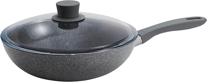 ZWILLING Parma Plus Ceramic 11-inch Aluminum Ceramic Nonstick Wok with Lid