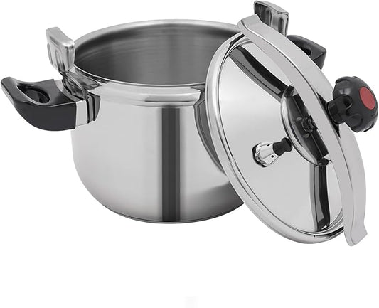 23 Quart Stainless Steel Pressure Cooker, 60Kpa Pressure Stewing Pot w/Alarm Device, Pressure Cooker Pot for Cooking, 3 Heavy Security Systems,Works on All Stovetops(Induction Compatible)(22L/23.25Qt)