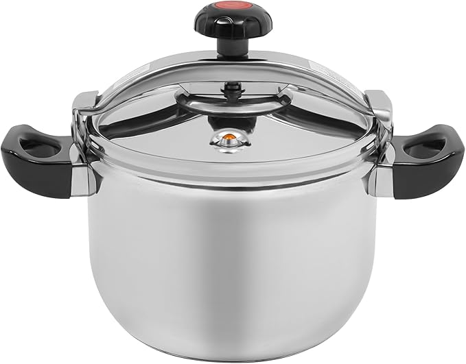 Safety Stainless Steel Pressure Cooker, 11.62 Qt with Release Valve & Multiple Protective Devices, Cooking Pressure Canner for Steam, Canning, Stewing on All Stovetops
