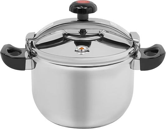 Safety Stainless Steel Pressure Cooker, 11.62 Qt with Release Valve & Multiple Protective Devices, Cooking Pressure Canner for Steam, Canning, Stewing on All Stovetops