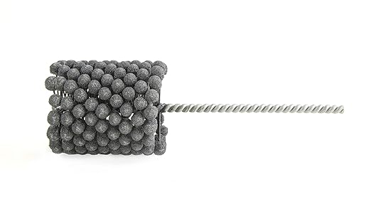 Brush Research BC21812 FLEX-HONE®, 2-1/8" (54mm) Diameter, 120 Grit, Silicon Carbide, For Mild Steel, Stainless Steel, Cast Iron and Softer Ferrous Materials