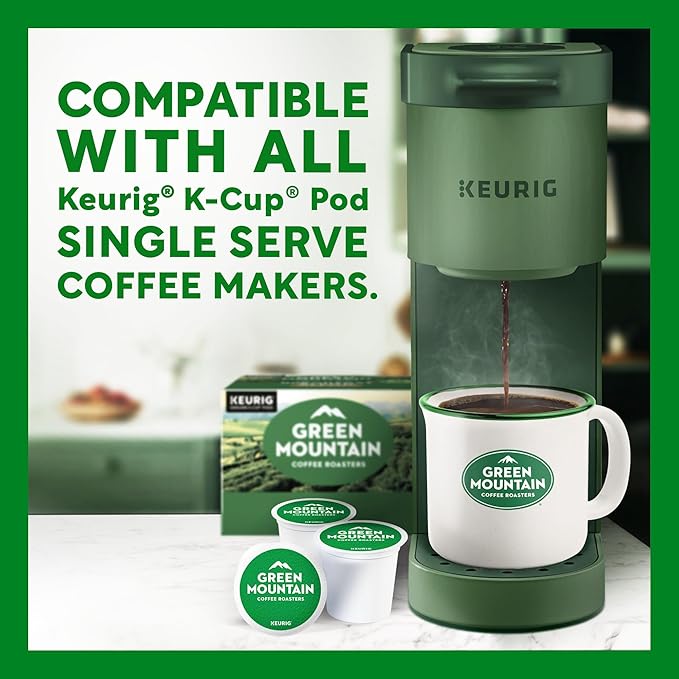 Green Mountain Coffee Roasters Cinnamon Honey Drizzle, Single-Serve Keurig K-Cup Pods, 6 Boxes of 10 (60 Count Total)