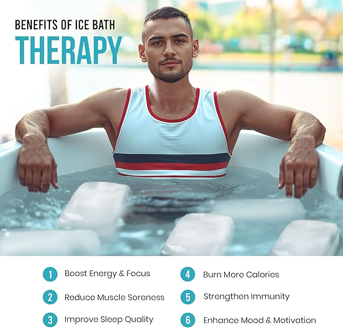 Extra Large Ice Block Mold (2-Pack) – 13 lbs Silicone Ice Brick Maker for Ice Bath & Cold Plunge – Giant Cube for Recovery, Muscle Relief & Coolers, Dishwasher Safe