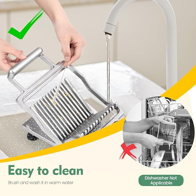 Huanyu Commercial Cheese Slicer Butter Cutter with 316 Stainless Steel Wire 3/8 IN&3/4 IN Blades Replaceable Block Cheese Cutting Board Aluminum Alloy Body Home&Restaurant Kitchen Cooking Baking Tool