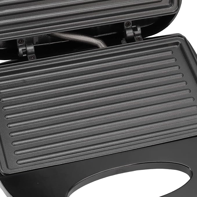 750W Panini Press, Sandwich Maker Nonstick Panini Sandwich Maker Double Sided Indoor Grill Sandwich Toaster for Cooking Baking(110V)