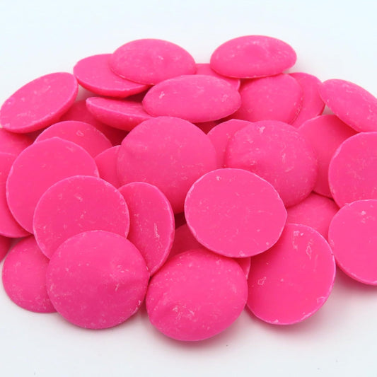 MERCKENS Coating Wafers, Pink Melting Chocolate, 2 Pound Package