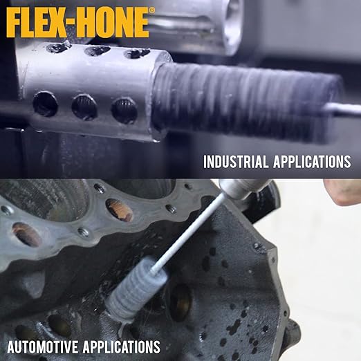 Brush Research BC10032 FLEX-HONE®, 1" (25.4mm) Diameter, 320 Grit, Silicon Carbide, For Mild Steel, Stainless Steel, Cast Iron and Softer Ferrous Materials