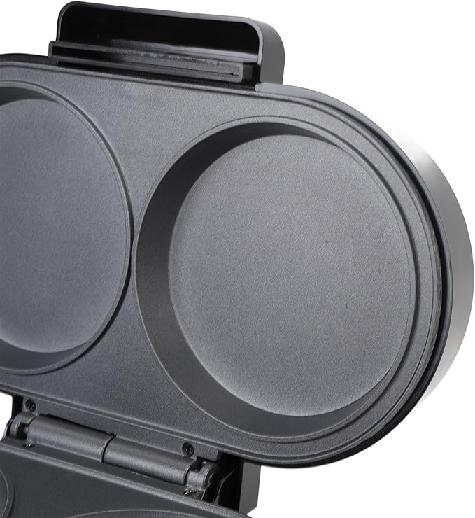 Electric Pancake Maker Griddle, 850W NonStick Small Electric Grill, Efficient for Home (110V US Plug)