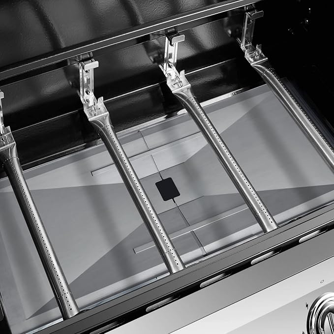 Charbrofire 40900029 146.34611410 Drip Pan Grill Replacement Parts for Kenmore Grease Tray 146.10016510 Landmann 42223 42224 42259 Adjustable Drip Tray with Catch Pan Assembly
