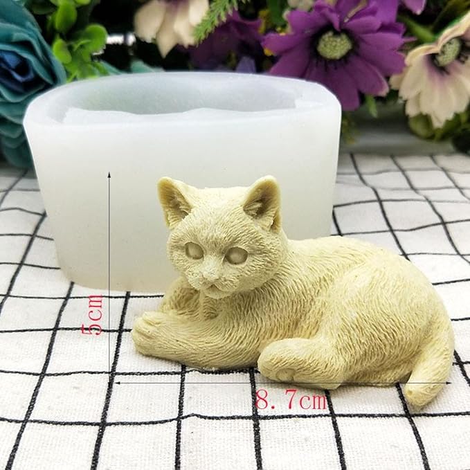 Silicone Soap Soap & Candle Mold - Silicone 3D Molds for Candy & Home Decor - Resin Casting & Making Molds