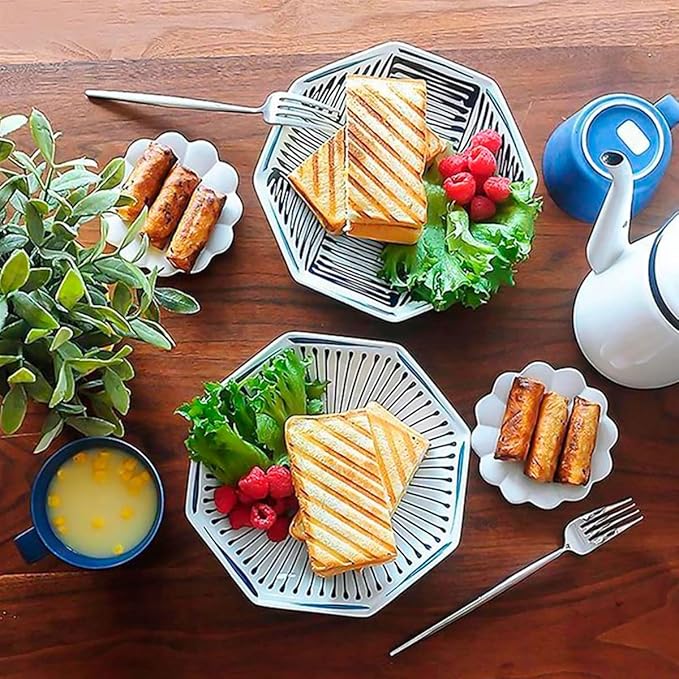 Grilled Sandwich Maker,Camping Toastie Maker, Stove top Panini Press Pan with Non-Stick Plates, Double Sided Hot Toasted Sandwich Maker Breakfast Frying Pan for Outdoors Camp Home Kitchen