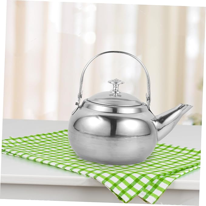 Stainless Steel Stovetop Tea Kettle - Whistling, Wear-resistant, Home Supplies