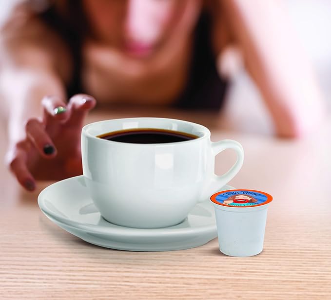 Crave Beverages Flavored Coffee Pods Compatible with 2 K-Cup Brewers, Blueberry Vanilla, 40 Count