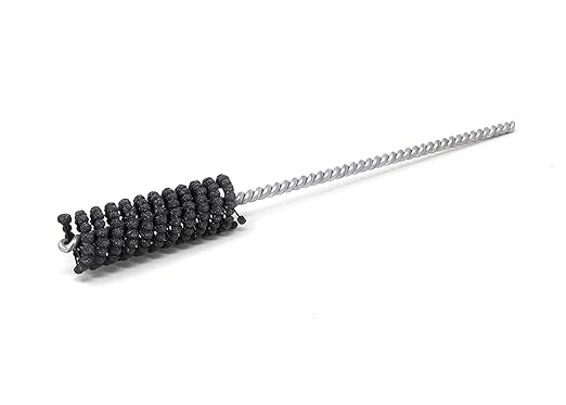 Brush Research BC18M12 FLEX-HONE®, 0.709" (18mm) Diameter, 120 Grit, Silicon Carbide, For Mild Steel, Stainless Steel, Cast Iron and Softer Ferrous Materials